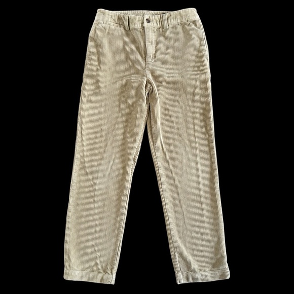 Polo Ralph Lauren corduroy pants boys sz 16 Tan khaki casual winter holiday - Picture 1 of 12
